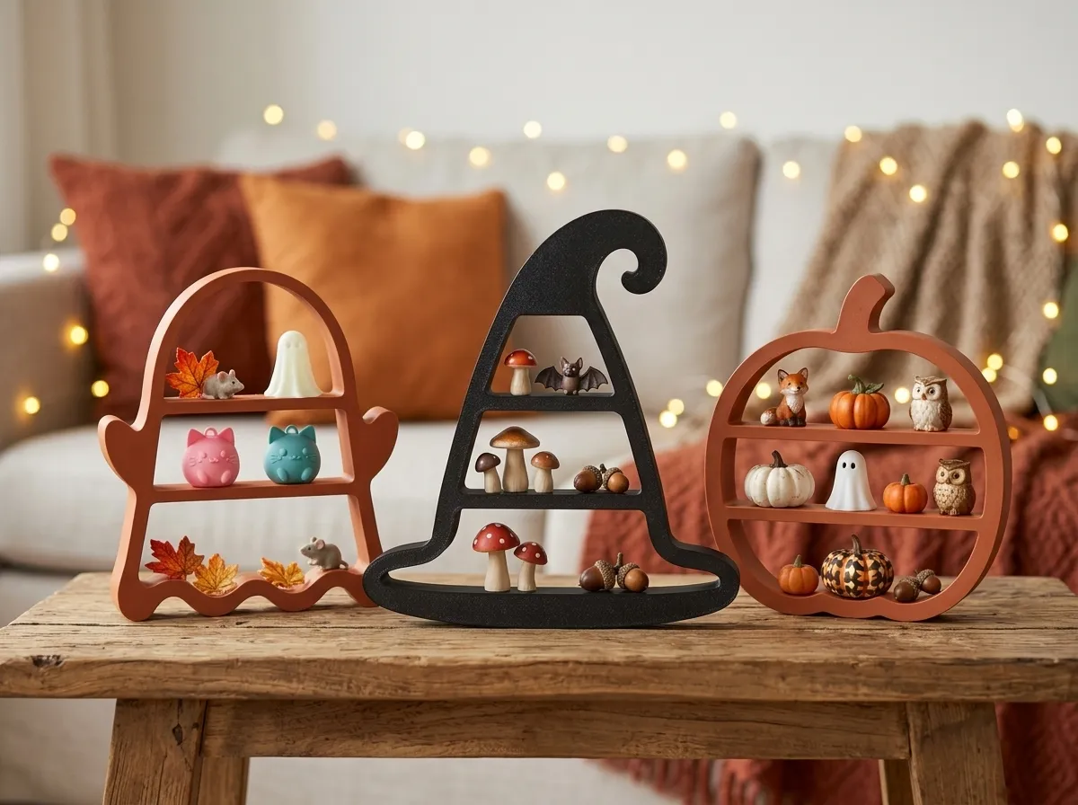 [NML-DESI-ORG-SOR-023] Halloween Bundle - Cute Shelf Buddy Collection (Sort, Wall Edition)